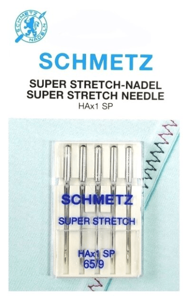 Иглы Schmetz супер-стрейч HAx1 SP 65/9, 5 шт в Каспийске